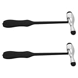 CONGARTENO 2 Stück Medizinischer Reflexhammer Metall mit Ergonomischem Griff Langlebig Präzise...