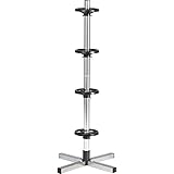 cartrend Felgenständer mit Reifenschutzhülle, Reifenständer für die Lagerung von Vier Autoreifen...