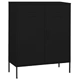 vidaXL Lagerschrank Sideboard Kommode Anrichte Stahlschrank Schrank Beistellschrank Mehrzweckschrank...