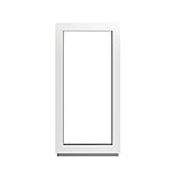 Alle Grössen Festverglasung Kunststoff Fenster - Kellerfenster BxH: 40 x 115 cm weiß fenster-...