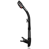 Supertrip Schnorchel Erwachsene Unisex Ventilschnorchel mit Kopfband-Clip Trockenschnorchel...