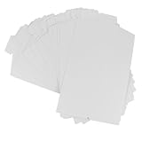 PEPLAYTAL 30 Stück Teiliges Hemd Karton Faltbrett Stabiles Papiereinlage Falthilfe für Schnelle...