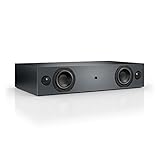 Nubert nuBox AS-225 Testsieger | Schwarze Soundbar mit Grauer Front | Soundplate für Streaming |...