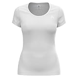 Odlo Damen Active F-dry Light Funktionsunterwäsche Kurzarm Shirt, Weiß, S EU