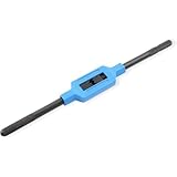 GSR Silver Windeisen DIN 1814 verstellbar, Handgewindebohrer (Gr.1.1/2 | M1 - M12), Spannbacken aus...