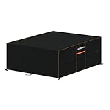 HEIMUNI Gartenmöbel Abdeckung Wasserdicht Gartensofa Abdeckung Lounge Sofa Schutzhülle für...