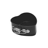 LOORGVEL Carbon Steel Herz Backform Antihaft Springform Backblech Ofenfest Für DIY Kuchen Backen...
