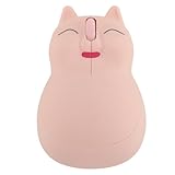 SENECESLI Katzenform, Süße Cartoon-Funkmaus, 2,4 GHz, USB, 1600 DPI, Optischer Sensor für PC 7 8...