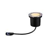 Paulmann 94716 Plug & Shine LED Außenleuchte Bodeneinbauleuchte Floor insektenfreundlich IP67 2200K...