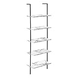 Monarch Specialties I 3685 Bücherregal, Bücherregal, Etagere, Leiter, 5 Etagere, 182,9 cm H,...