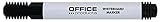 OFFICE PRODUCTS Whiteboard-Marker Boardmarker Basic/ Rundspitze 1-3 mm Strichbreite / Schwarz /...