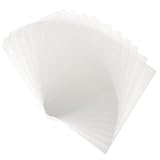 FUNOMOCYA 12 Stück Teiliges PP Trennblätter Transparent Seidenmatt Ringbuch Ordner Trenner...