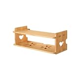 Router-Organizer-Rack Router-Aufbewahrungsbox aus massivem Holz, frei stanzbare...