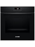 Bosch HBA571BB4 Serie 2 Einbau-Backofen, 60 x 60 cm, 71 Liter Garraum, Pyrolyse-Selbstreinigung,...