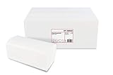 Hypafol Papierhandtücher für Spender | Recycling extra weiß | 2-lagig, 24x21 cm | 4000 Blatt...