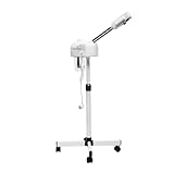 Gesichtssauna Verdampfer 220V 500W Vertikaler Gesichtsdampfer Ozon-Funktion für Porenreinigung 8Min...