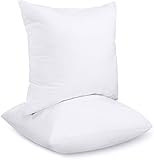 Utopia Bedding 2er Set Kissenfüllung 40 x 40 cm, Innenkissen Füllkissen Kopfkissen Sofakissen...