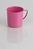 Kimmel Henkelbecher Henkeltasse Teetasse Kaffeebecher Mehrweg bruchsicher klein 180 ml, Kunststoff,...