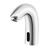 Infrarot Wasserhahn Bad, Automatisch Badarmatur mit Sensor Infrarot, Berührungsloser...