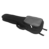 ANDRESLAD Ukulele Tasche Gepolstert Splashproof mit Transparentem Seitenfach Leichter Tragbarer...