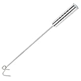 Toddmomy Fleischhaken mit Durchmesser Wiederverwendbarer Grillflipper für Bbq Camping und Partys...