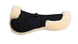 Engel Reitsport | SAKIS2AP-S-SCH-MED | Sattelkissen aus echtem Merino Lammfell | Korrektur...