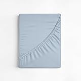 Dreamers Den Spannbettlaken 80cmx200cm, 100% Baumwolle, allergikergeeignet, schrumpf- und farbecht,...