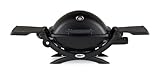Weber Q1200 Gasgrill, 43 x 32cm Grillfäche, portabler BBQ Grill, 1 Brenner, 2-geteilter...