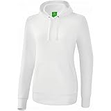 Erima Damen Basic Kapuzen Pullover (2072107), weiß, 40