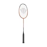 Carlton Badmintonschläger Drivespeed 3.0, Rot Orange/Schwarz