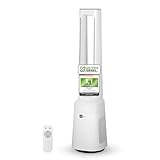 aeco AirX Guard 2-in-1 Turmventilator mit H13 HEPA Luftreiniger Rotorloser Standventilator mit...