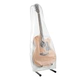 Facynde Transparente Gitarren-Schutzhülle für Gitarren, Staubschutz, langlebig, waschbar,...