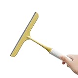 Demsyeq Duschtürabzieher – Fensterabzieher für Duschglas – Fensterwischer, Spiegelreiniger,...