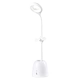 Neueste Entwurfs Led Tisch Leuchte Dimmbare USB Schreibtisch Lampe Mit Behaelter Fan Lese Buch Licht...