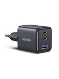 UGREEN USB C Ladegerät 30W 3-Port GaN II Netzteil PD Schnellladegerät Kompatibel mit iPhone (17,...