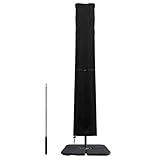 Dokon Schutzhülle für Ampelschirm mit Stab, Ampelschirmhülle für Ø 400cm / 300x300cm,...