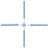 DAWCBVJQ Haltungskorrekturstab | Yoga-Übungsstab – Korrektur von Hals und Hals für den...