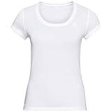 ODLO Unterhemd Damen Kurzarm Active F-Dry Light I Funktionsshirt I Funktionsunterwäsche