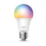 Tapo L530E alexa lampe E27, Energie sparen, Mehrfarbrige dimmbare smarte WLAN Glühbirne,smart home...