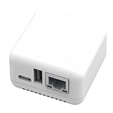 GNURBDILFO NP330 -Netzwerk USB 2.0 Print Server USB2.0 Mini -Druckerserver 100mbit / S RJ45...