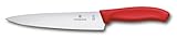 Victorinox Swiss Classic, Profi Tranchiermesser Fleisch, Extra Scharfe Klinge, gerader Schliff, 19...