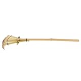 IWOWHERO Japanischer Bambus Gartenrechen 13X50cm Leichter Sandkasten und Bonsai Rechen für Garten...