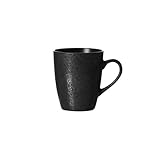 Ritzenhoff & Breker Kitwe Kaffeebecher, 370 ml, Henkelbecher mit matter Maserung, Reaktivglasur,...