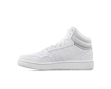 adidas Hoops Mid Shoes Basketball Shoe, FTWR White/FTWR White/Grey Two, 39 1/3 EU