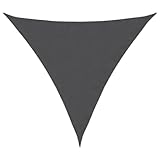Frdhee Sonnenschirm für Liegestuhl,Sonnensegel Oxford-Gewebe Dreieckig 4,5x4,5x4,5 m...