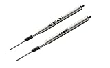 NEO+ Kugelschreiberminen kompatibel mit Lamy Kugelschreibern, 2 Stück schwarze Tinte