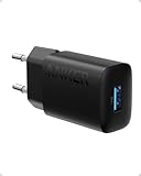 Anker USB-A Ladegerät, 12W Schnellladegerät Netzteil, kompaktes USB-Ladegerät, kompatibel mit...