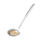 Gerillte Kochlöffel, Siebkelle aus Edelstahl, Schöpflöffel, Küchenzubehör, Küchenlöffel,...