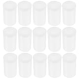 Parliky 50 Stück Kleine Transparente Köderboxen mit Deckel Wasserdichte Kunststoff-dosen für...