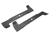 SECURA Messerset 2x 42 cm kompatibel mit Alpina Stiga Mr Gardener Gardol Castelgarden EFCO Solo...